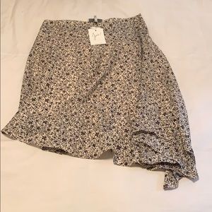 Joie Asymmetrical Print Skirt